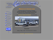 Tablet Screenshot of fahrschule-liesing.at